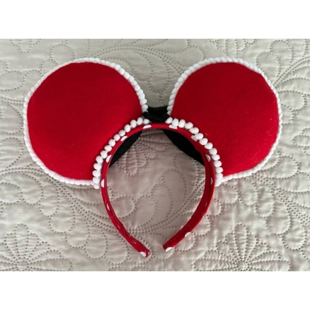 Disney Minnie Mouse Handmade Minnie Ears - Picture 2 of 4